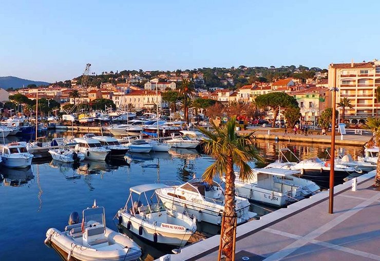 Hafen Sainte-Maxime Südfrankreich